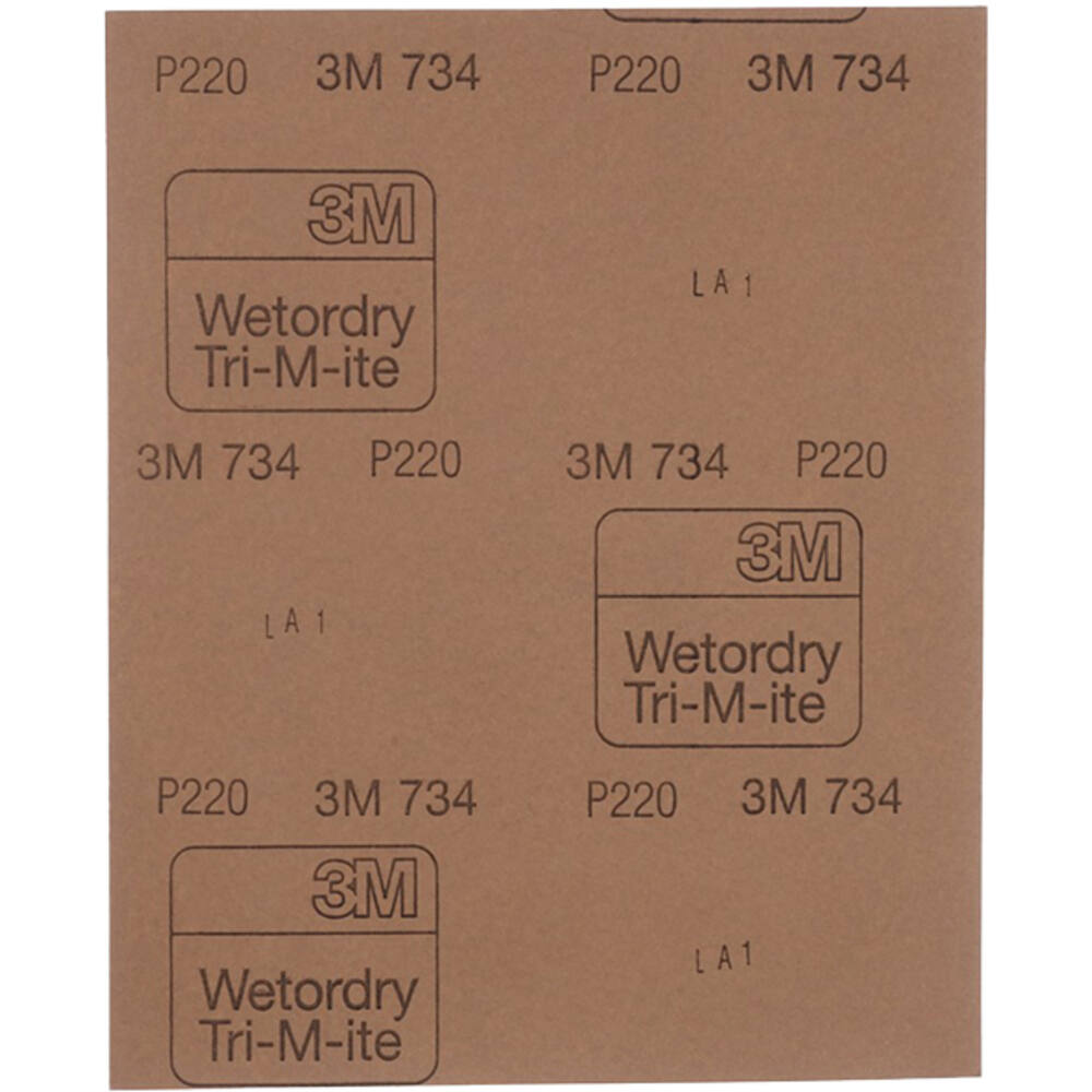 3M Wetordry Schuurvel 734 230x280 mm (1980) 25 st P220