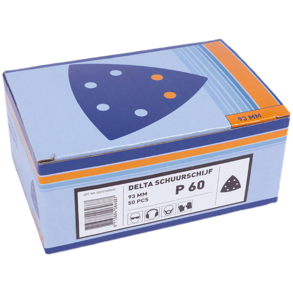 VEBA Klittenband Schuurpapier Delta 93 mm 50 st P60