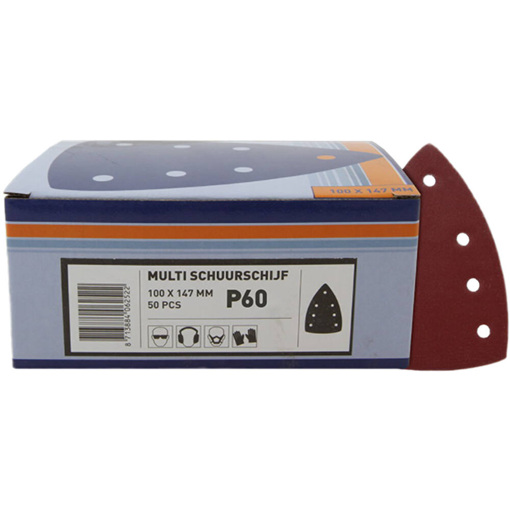 VEBA Klittenband Schuurpapier Delta 93 mm 50 st P60