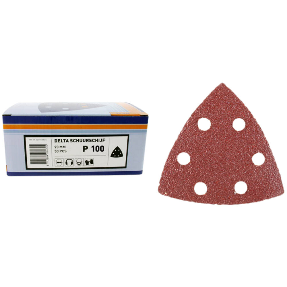 VEBA Klittenband Schuurpapier Delta 93 mm 50 st P100