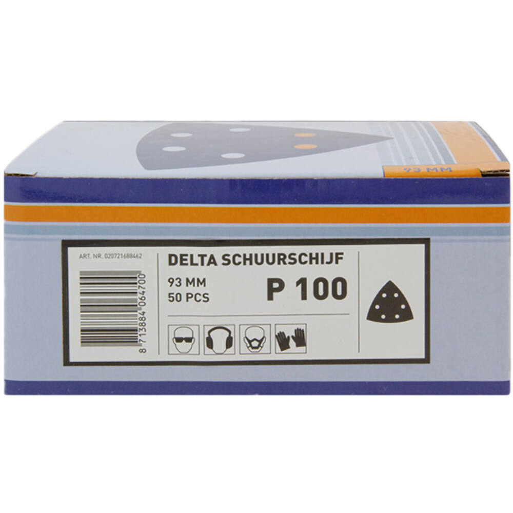 VEBA Klittenband Schuurpapier Delta 93 mm 50 st P100