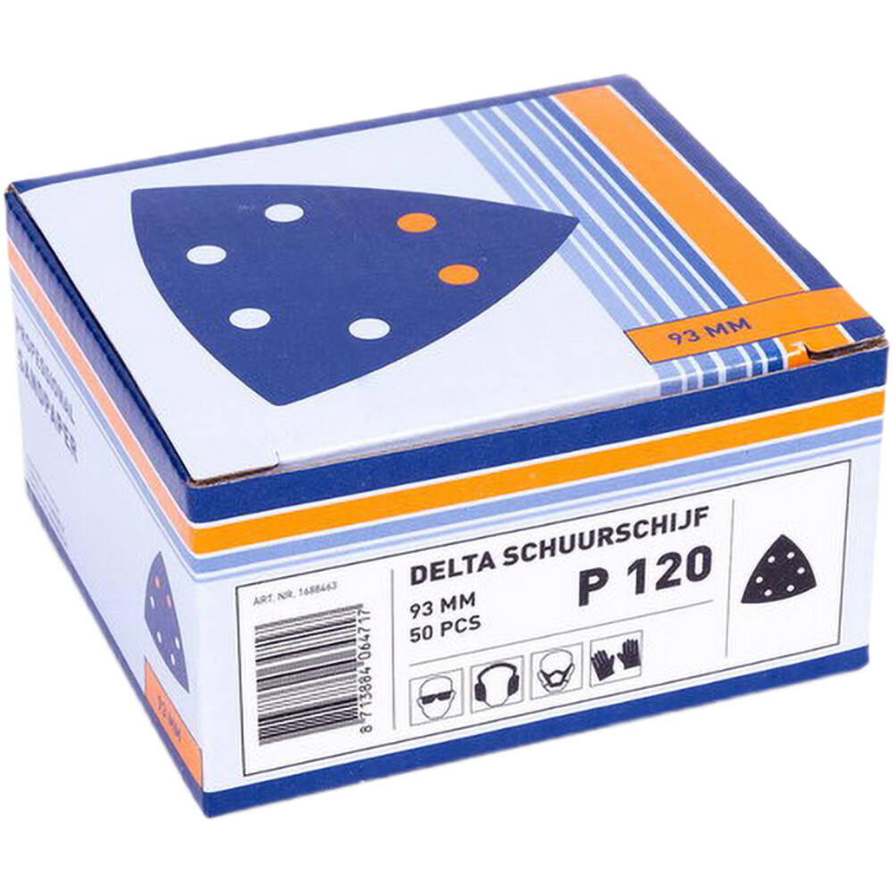 VEBA Klittenband Schuurpapier Delta 93 mm 50 st P120