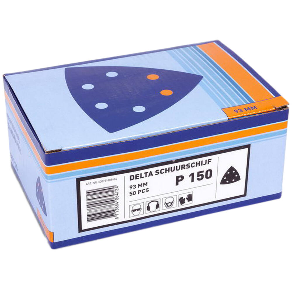 VEBA Klittenband Schuurpapier Delta 93 mm 50 st P150