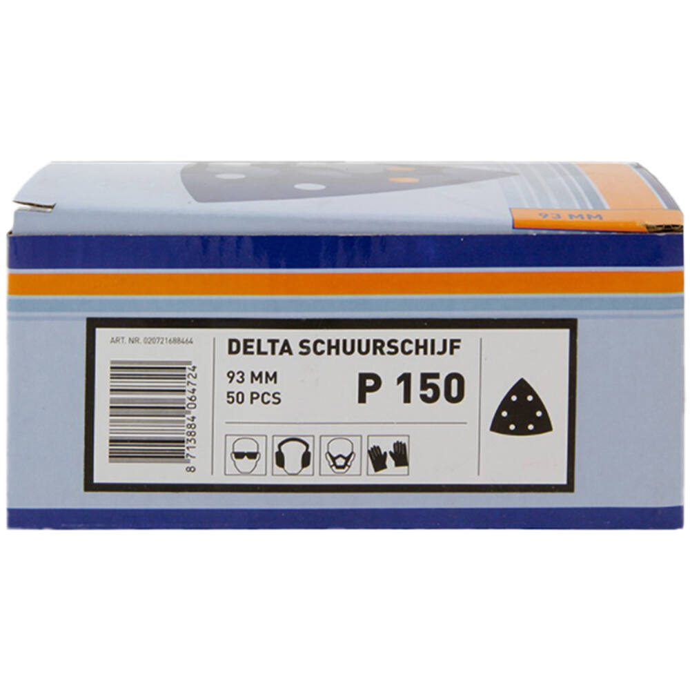 VEBA Klittenband Schuurpapier Delta 93 mm 50 st P150
