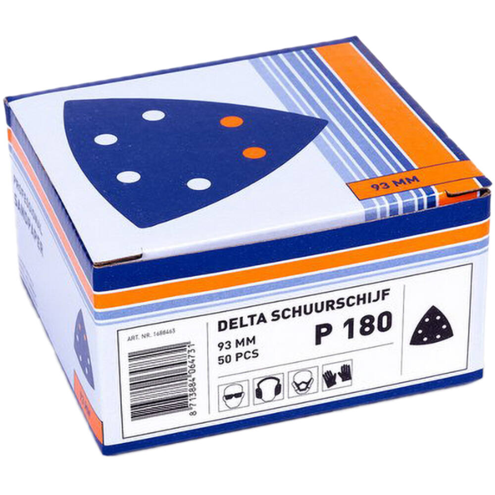 VEBA Klittenband Schuurpapier Delta 93 mm 50 st P180