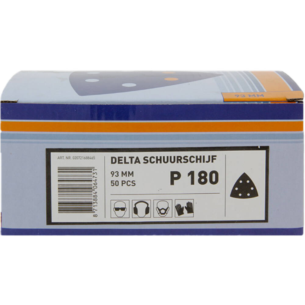 VEBA Klittenband Schuurpapier Delta 93 mm 50 st P180