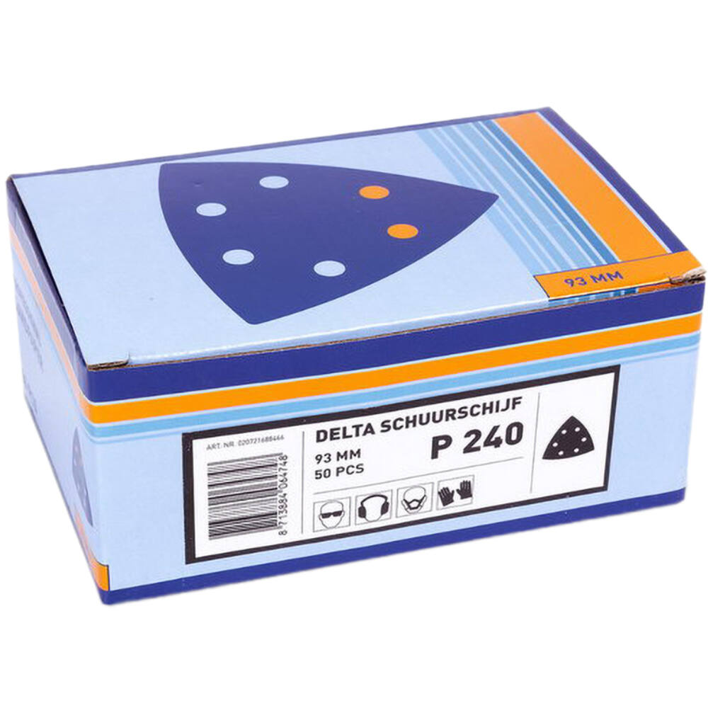 VEBA Klittenband Schuurpapier Delta 93 mm 50 st P240