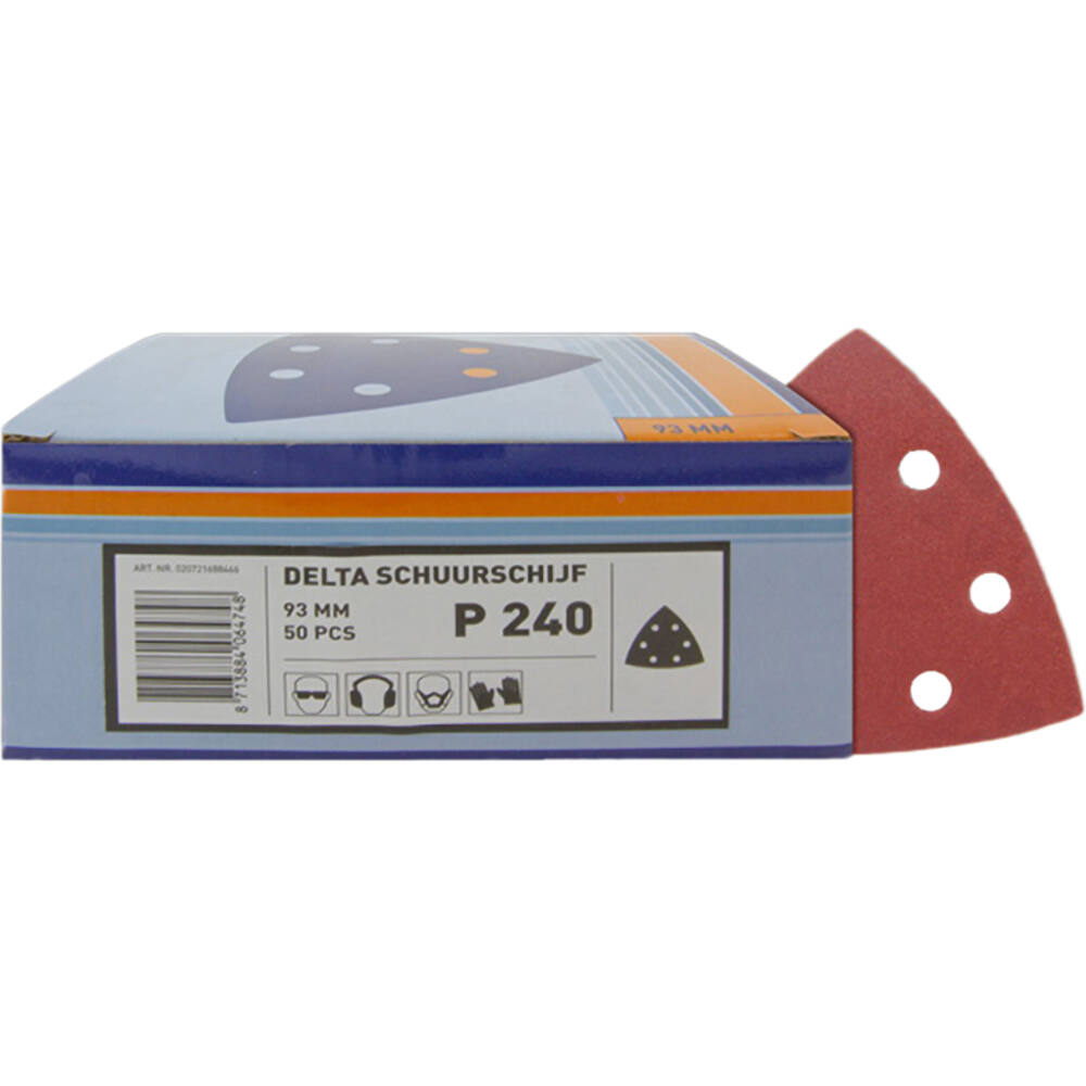 VEBA Klittenband Schuurpapier Delta 93 mm 50 st P240