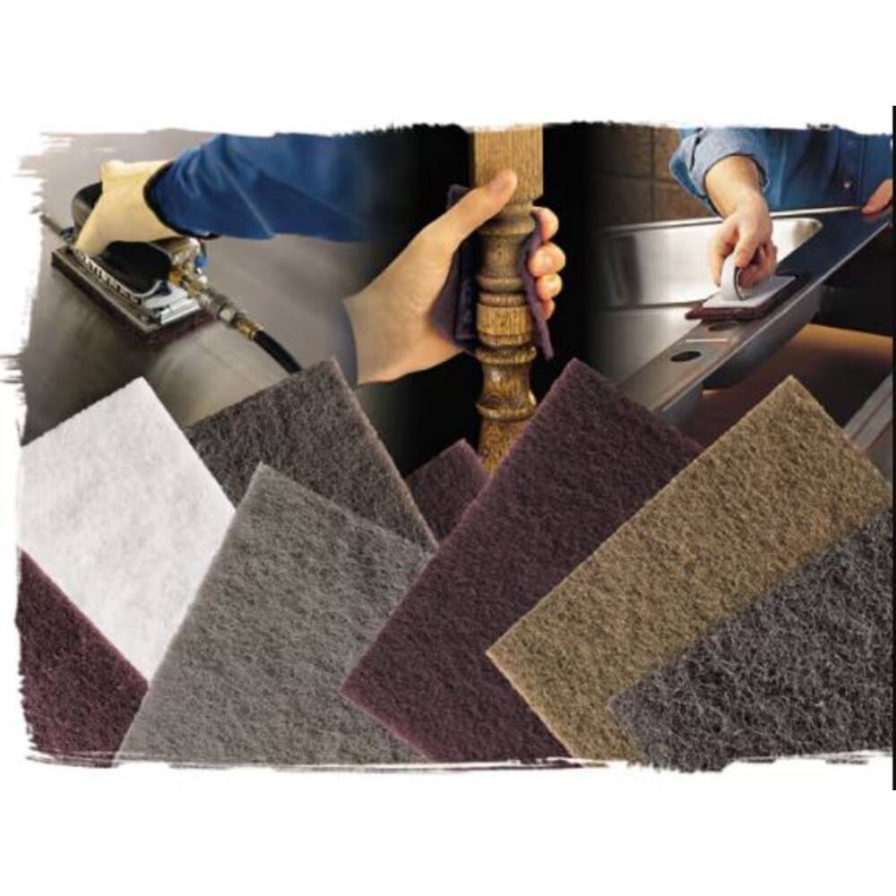 3M Scotch-Brite Handpad 7447, 158 mm x 224 mm, Medium 10 st, PN09447