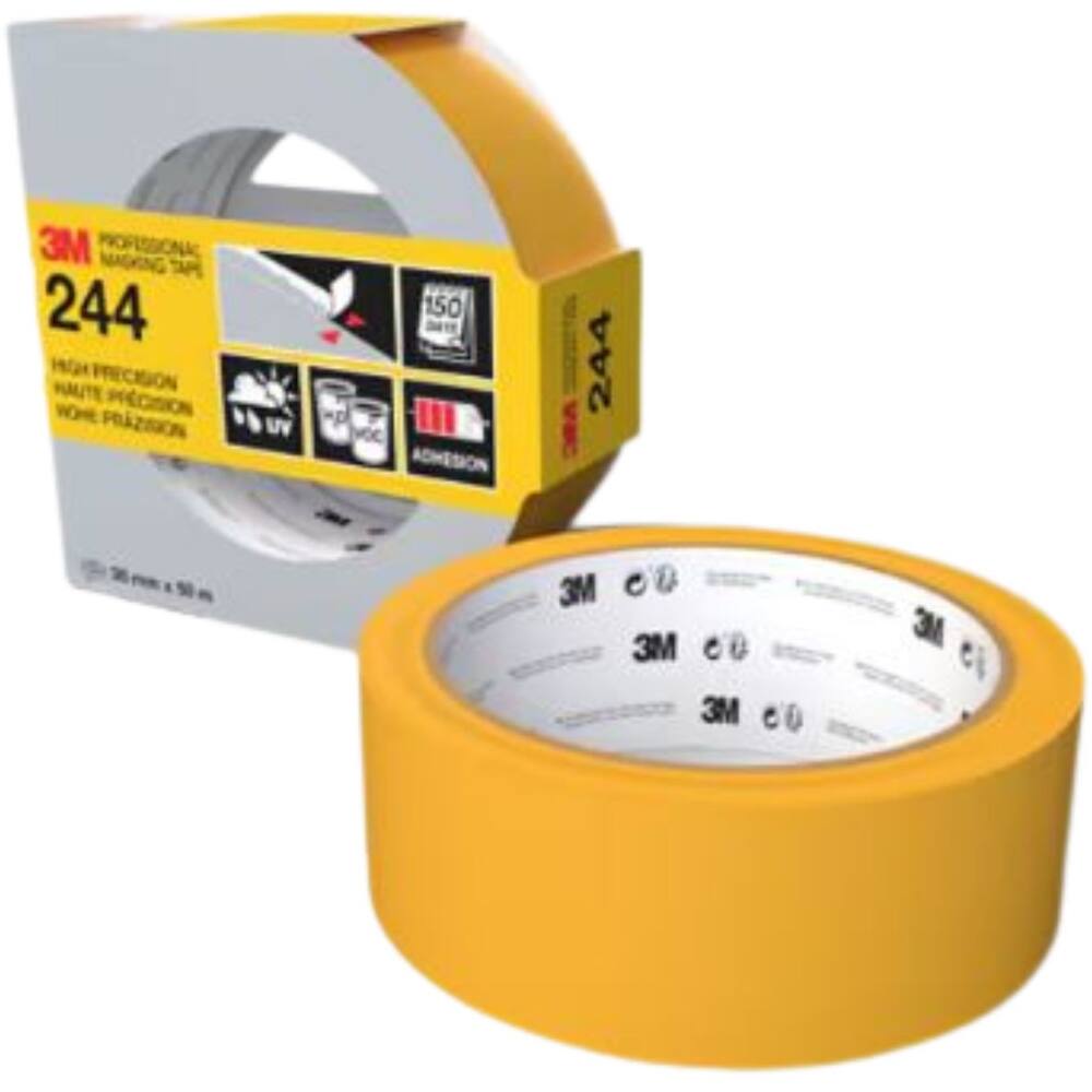 3M Afplaktape, 24436SW, Verschillende oppervlakken, 36 mm x 50 m, 1 rol - 100% PEFC SGSCH-PEFC-COC-110078