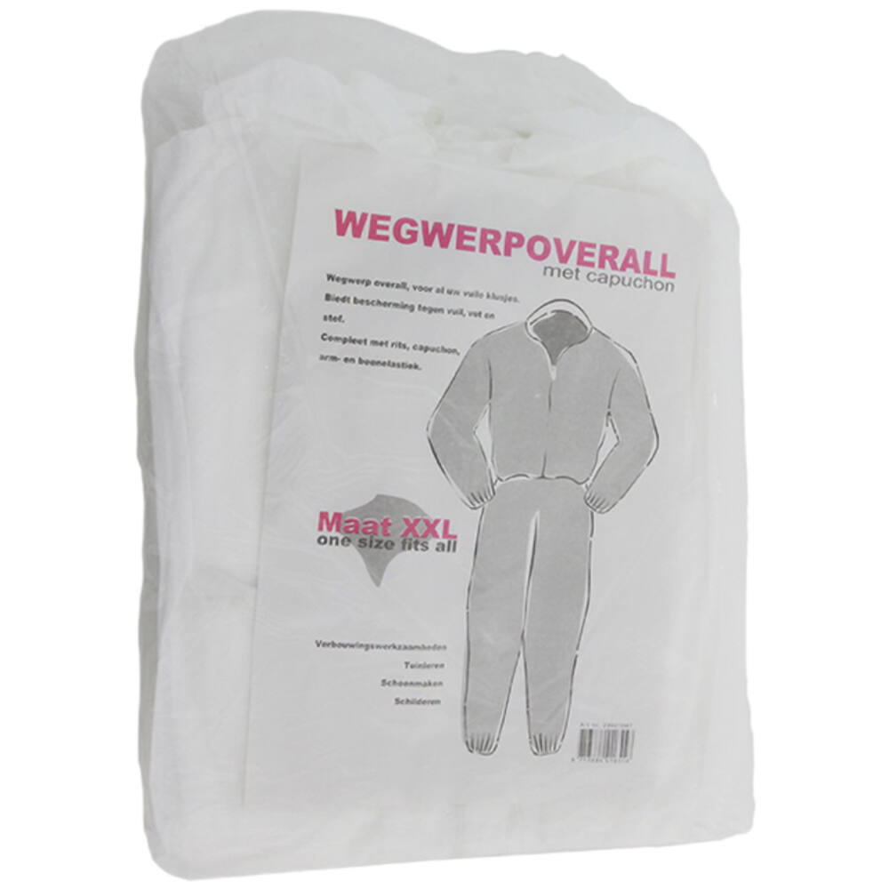 VEBA Wegwerp Overall Maat XXL