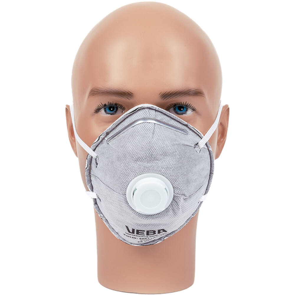 VEBA Mondkapjes/Stofmaskers FFP2 Tegen Geur + Ventiel 2 st