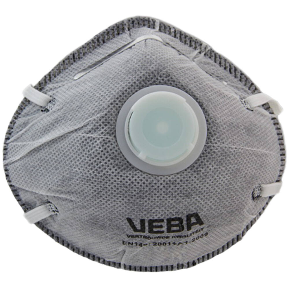 VEBA Mondkapjes/Stofmaskers FFP2 Tegen Geur + Ventiel 2 st
