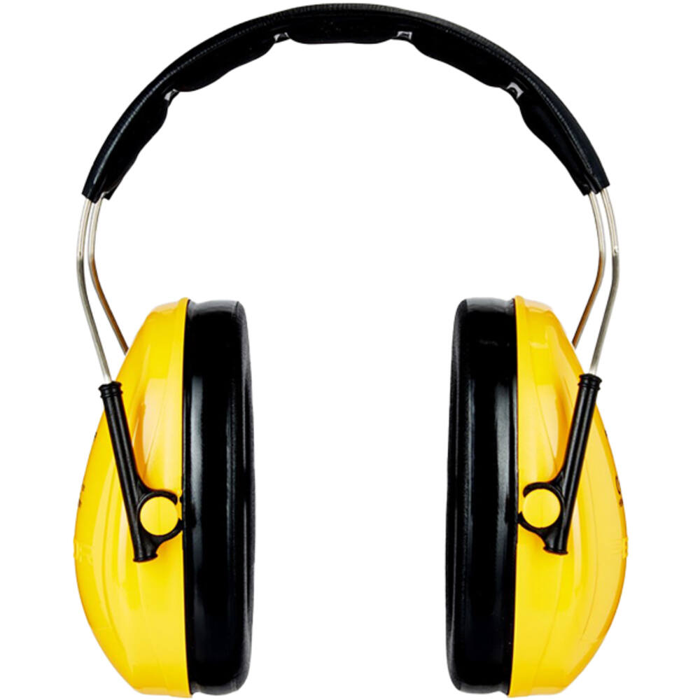 3M Peltor Optime I Gehoorkappen, geel, Hoofdband, H510A-401-GU