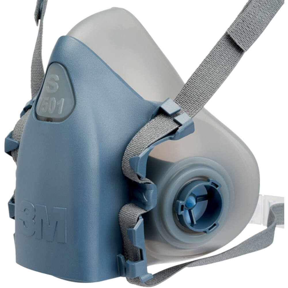 3M Herbruikbaar Halfgelaatsmasker, maat M, 7502