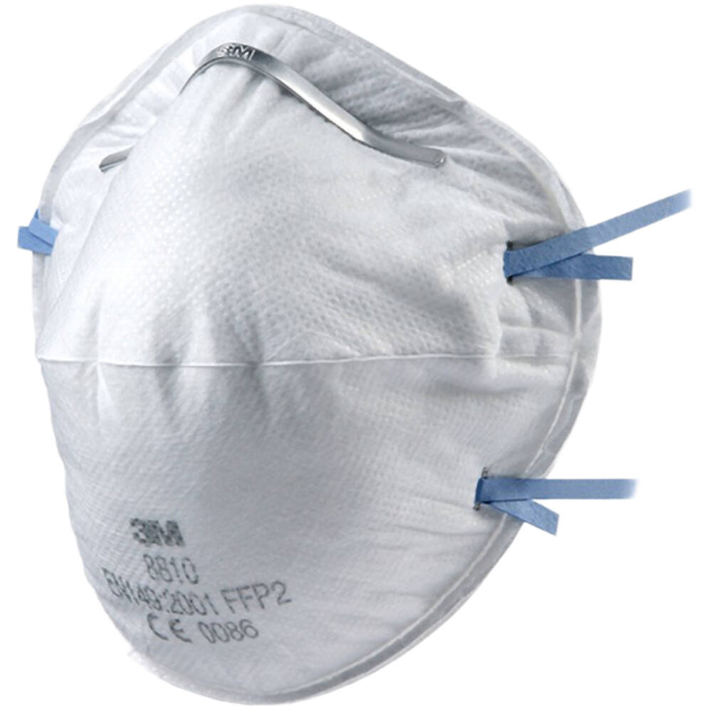 3M Stofmasker, FFP2, zonder ventiel, 20 st, 8810