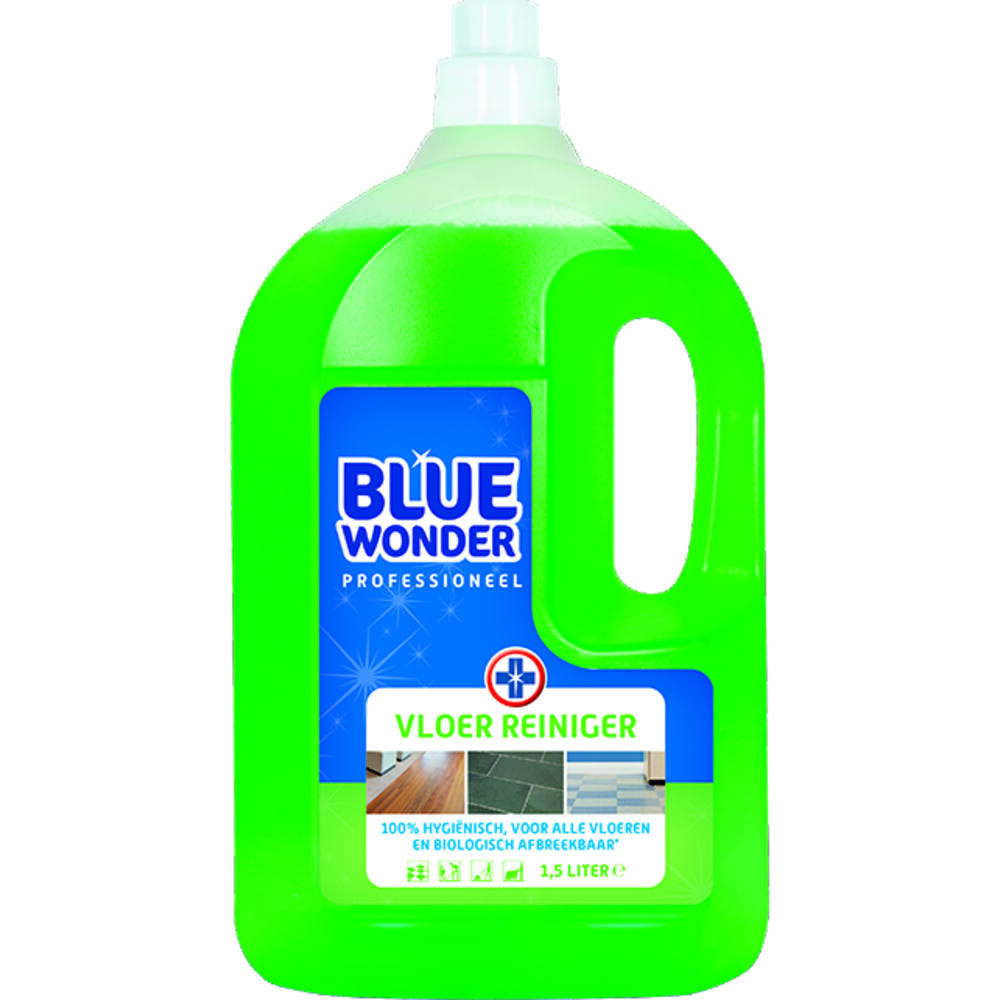 Blue Wonder Professioneel Vloer-Reiniger Dop 1,5 L