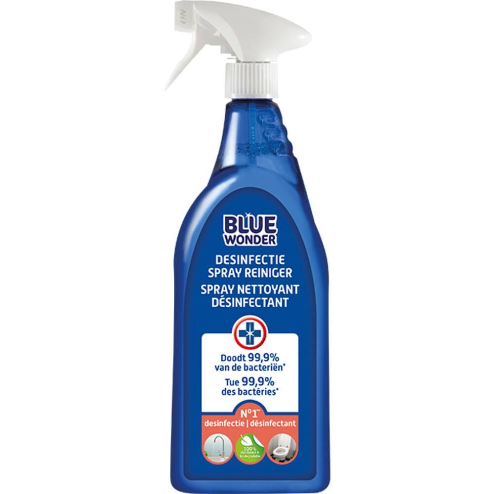 Blue Wonder Desinfectie Spray Reiniger 750 ml