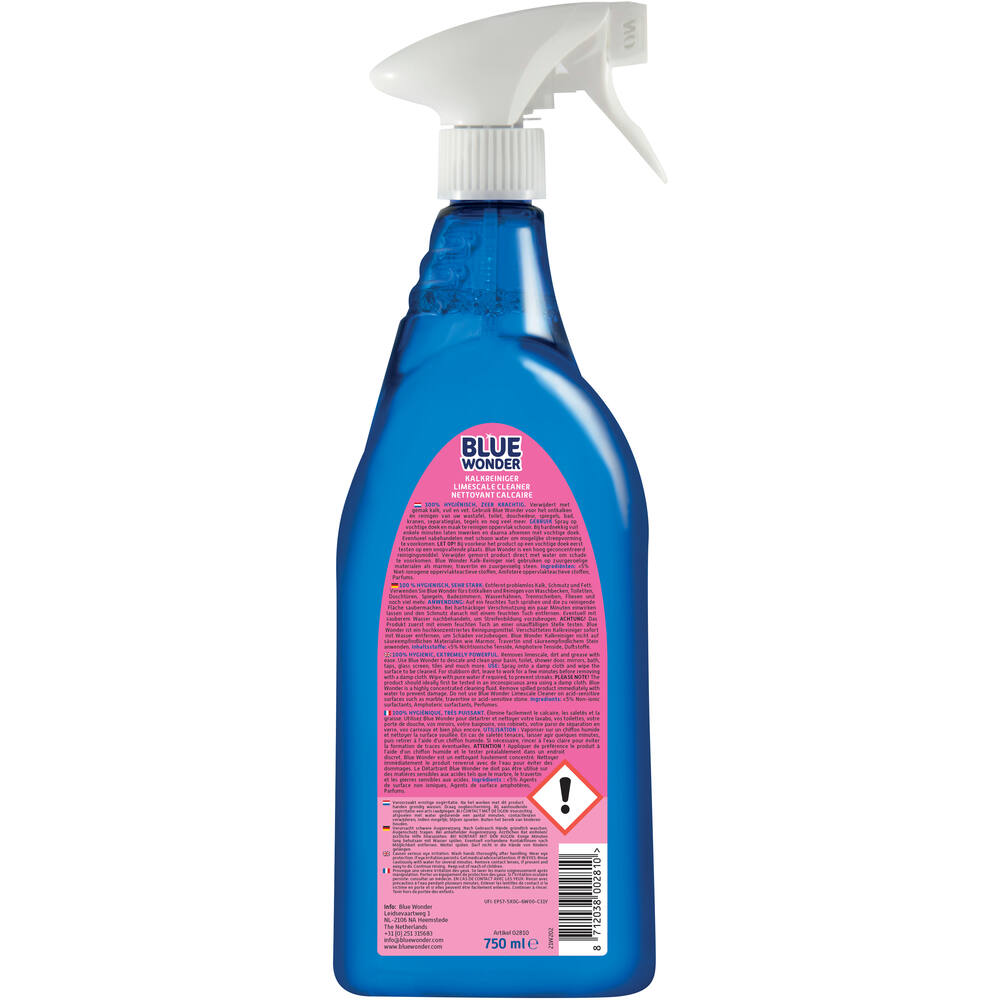 Blue Wonder Kalkreiniger Spray 750 ml