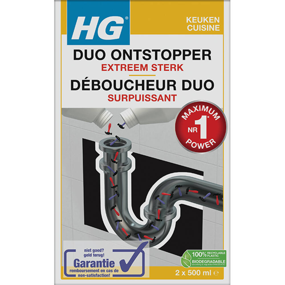 HG Duo Ontstopper 1 L