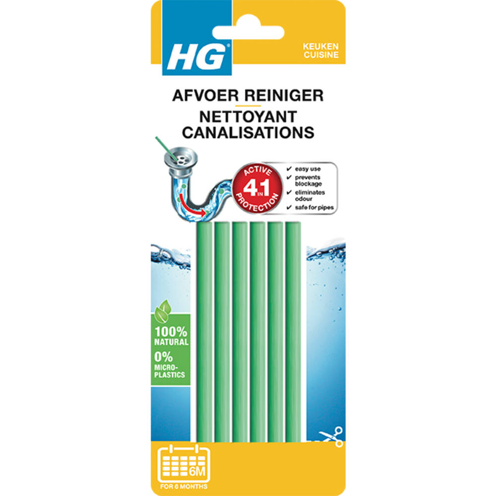 HG Afvoerreiniger 1 st