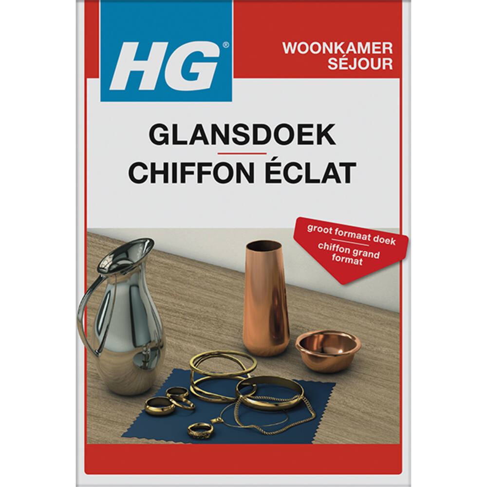 HG Zilver Glansdoek 1 st