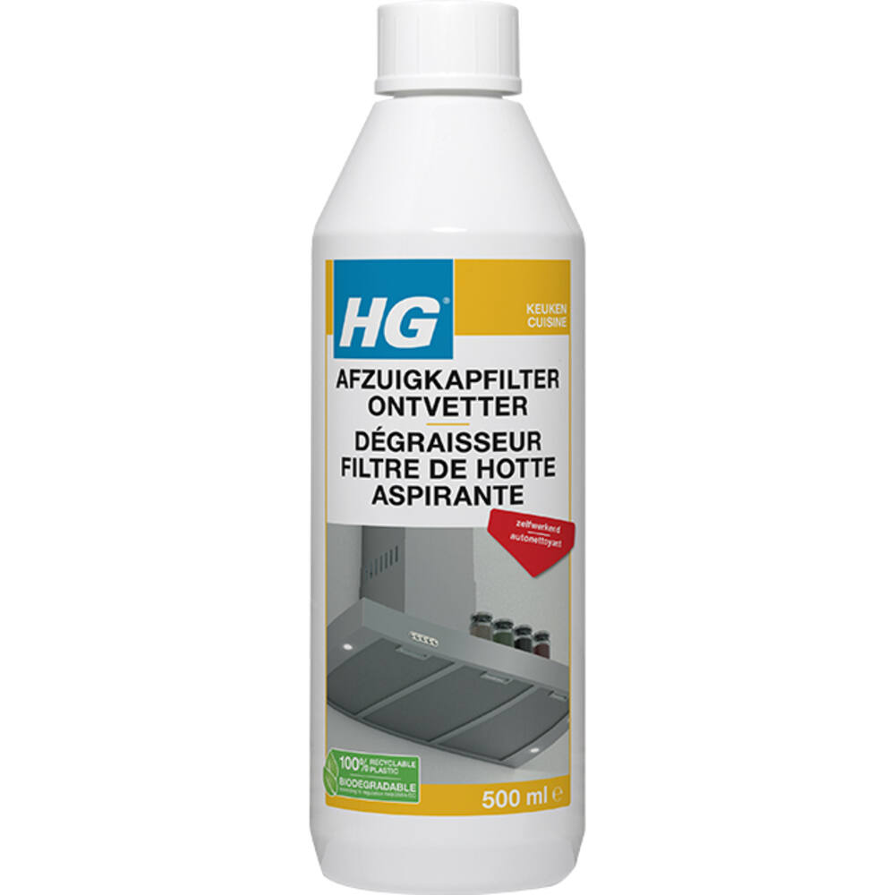 HG Afzuigkapfilter Ontvetter 500 ml