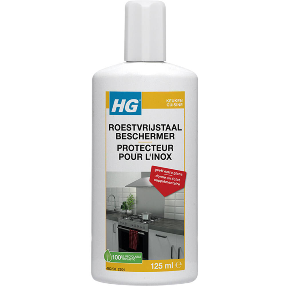 HG Roestvrijstaal Beschermer 125 ml