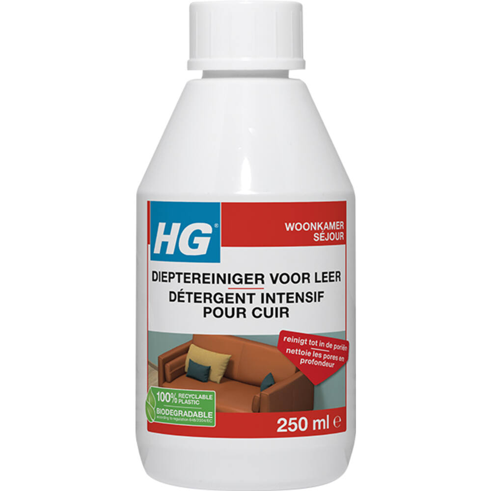 HG Dieptereiniger Voor Leer 250 ml
