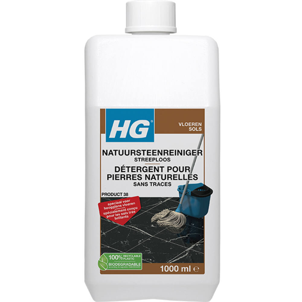 HG Natuursteenreiniger Streeploos 1 L
