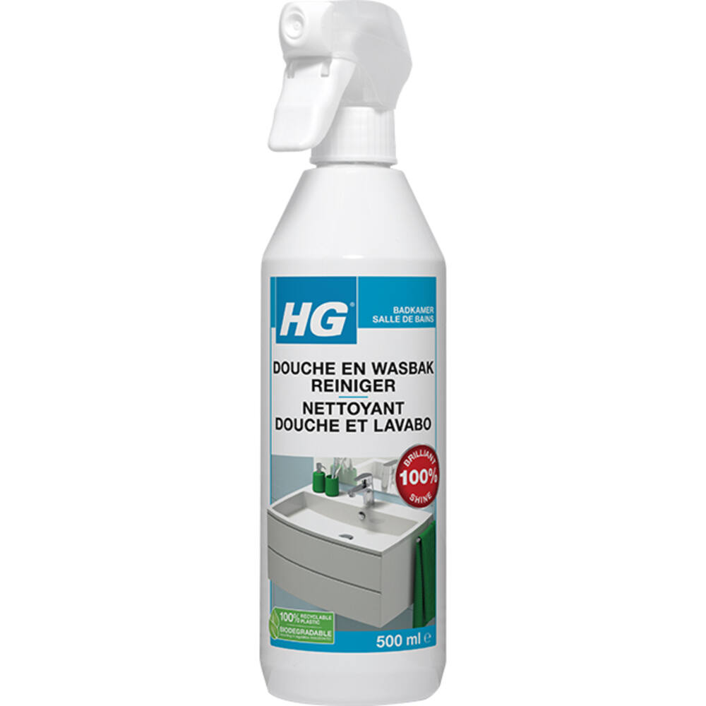 HG Douche En Wasbakreiniger 500 ml