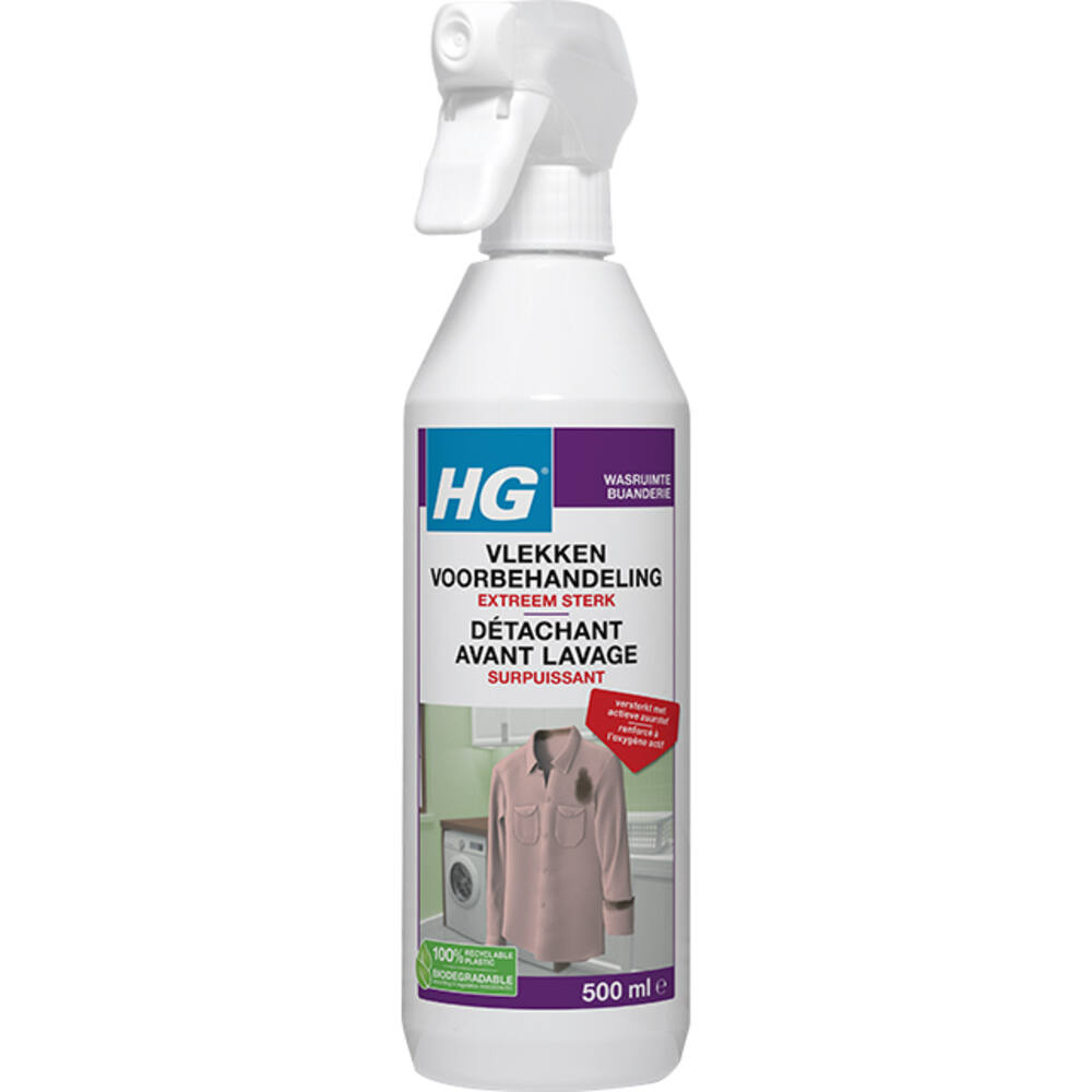 HG Vlekken Voorbehandeling Extra Sterk 500 ml