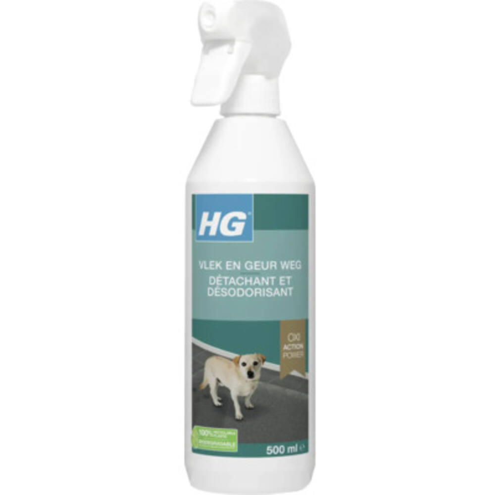 HG Vlek & Geur Weg Voor Honden 500 ml