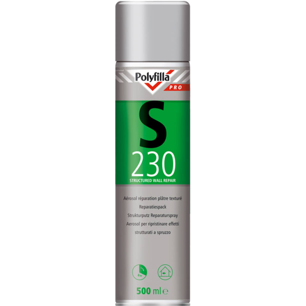 Polyfilla Pro S230 Reparatiespack Spray 500 ml