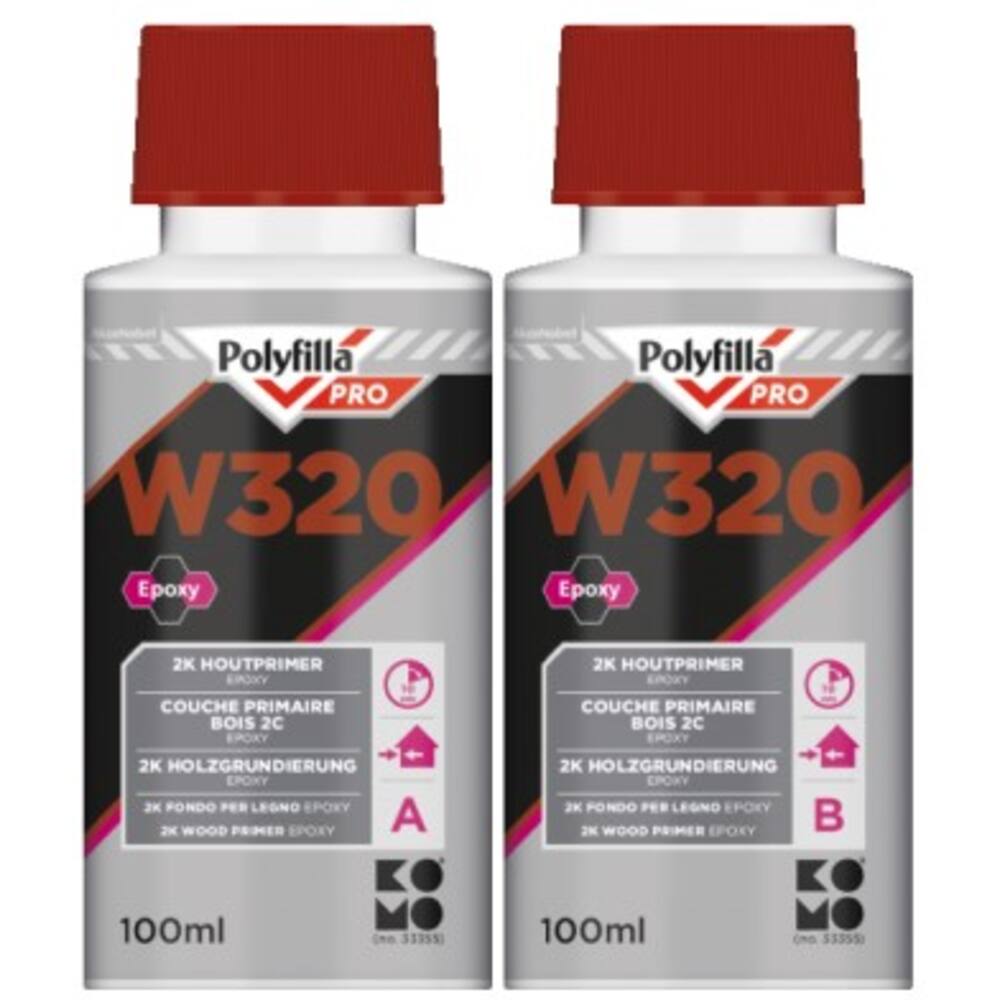 Polyfilla Pro W320 2K Univ. Hout 200 ml
