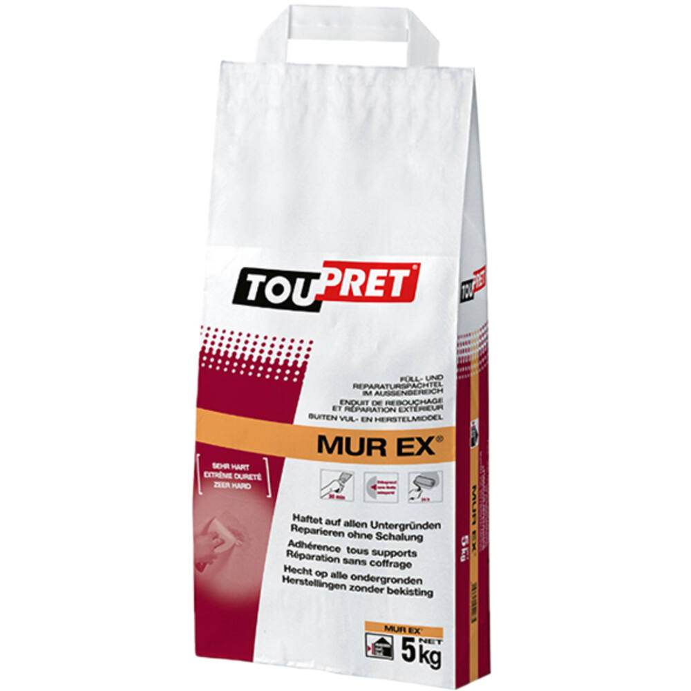 Toupret Vul+Reparatiemiddel, Poeder, Murex 5Kg (Buiten)