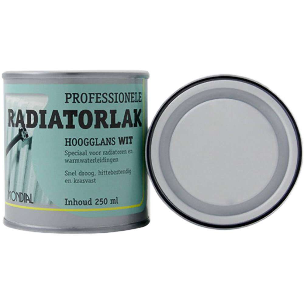 Mondial Radiatorlak Wit 250 ml