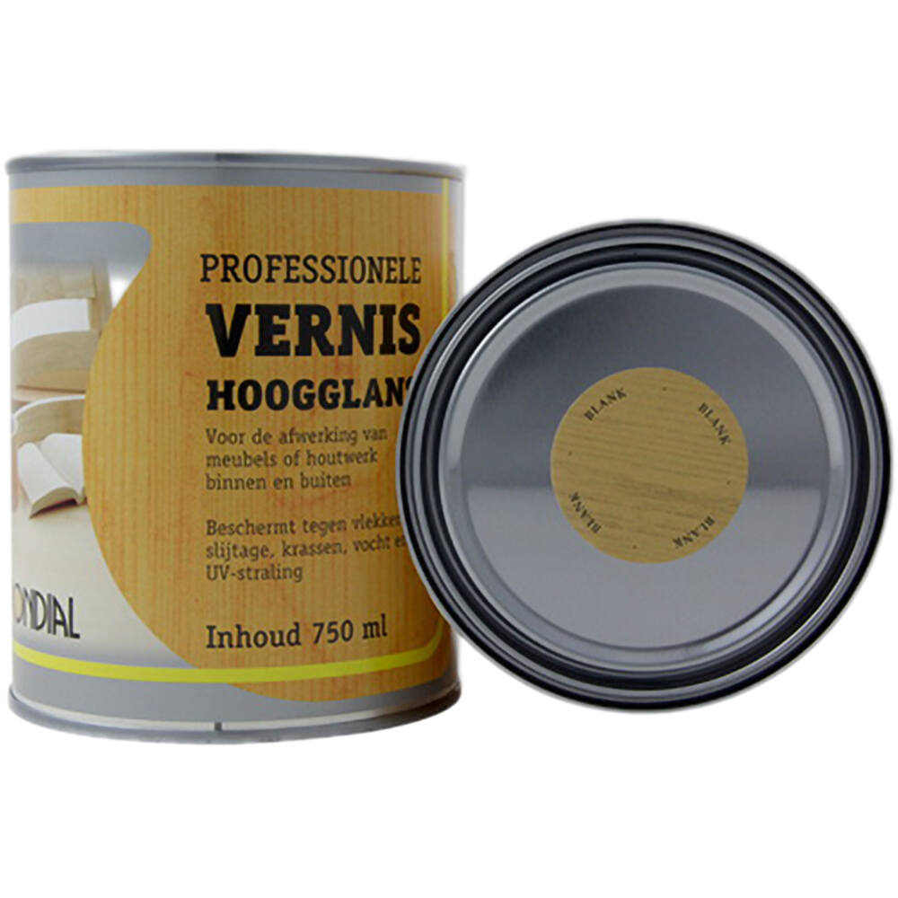 Mondial Vernis Blank Hoogglans 750 ml
