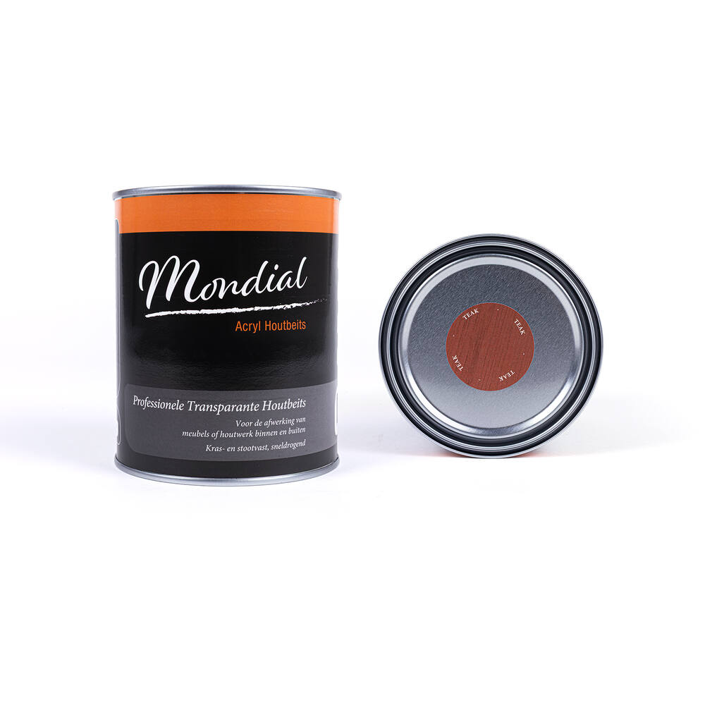 Mondial Transparante Houtbeits Acryl Teak 750 ml