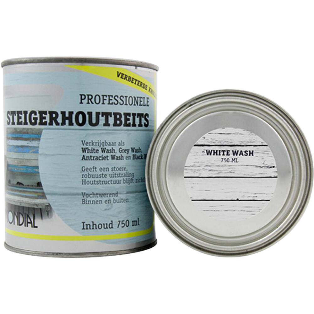 Mondial Steigerhout White Wash 750 ml