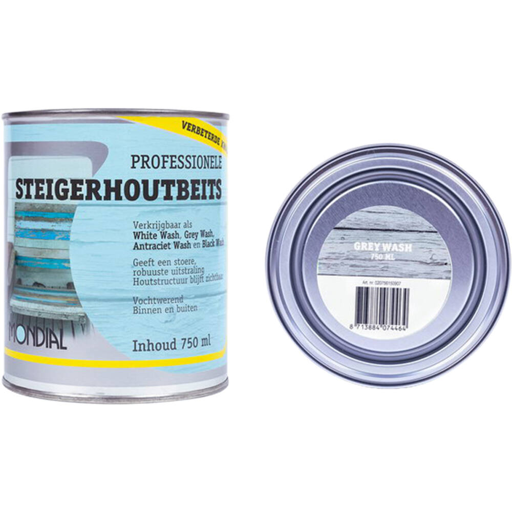 Mondial Steigerhout Grey Wash 750 ml