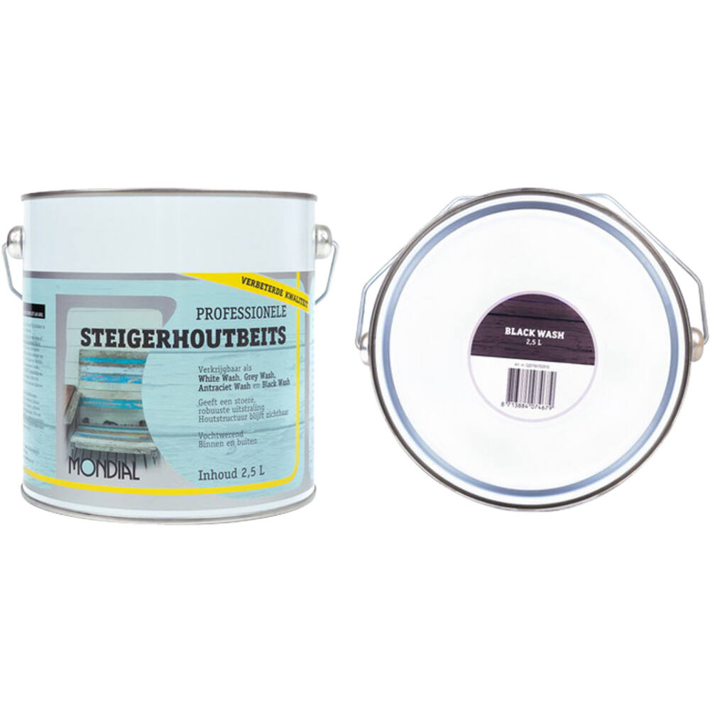 Mondial Steigerhout Black Wash 2,5 L