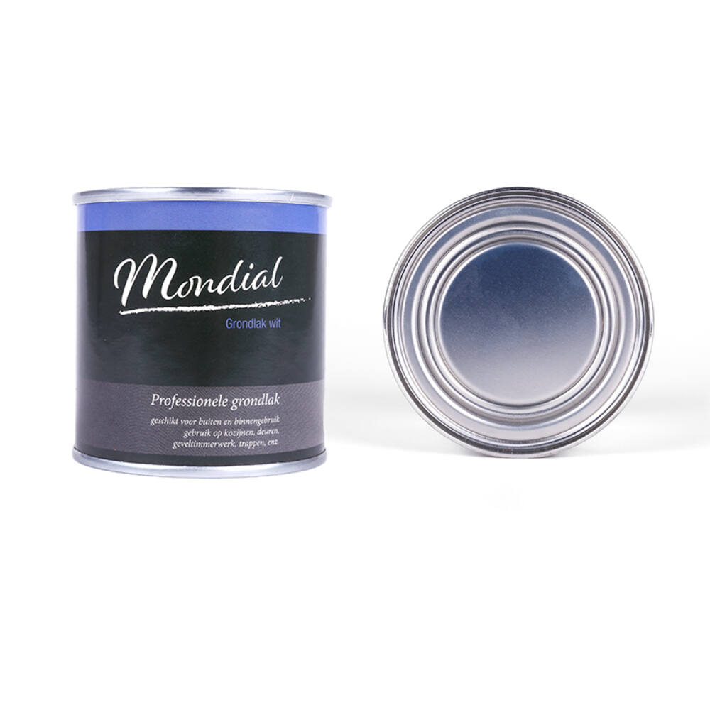 Mondial Grondlak Synthetisch Wit 250 ml