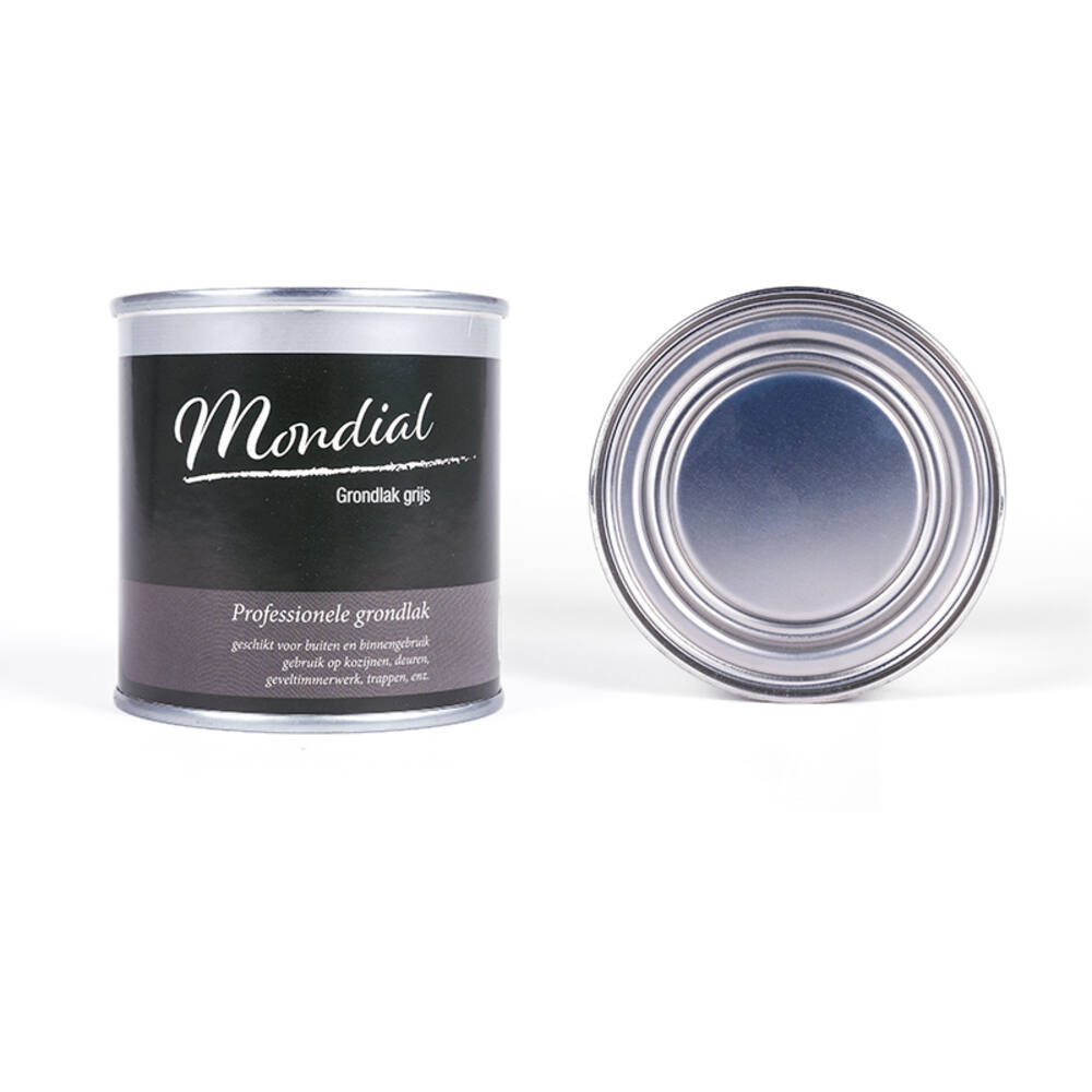 Mondial Grondlak Synthetisch Grijs 250 ml