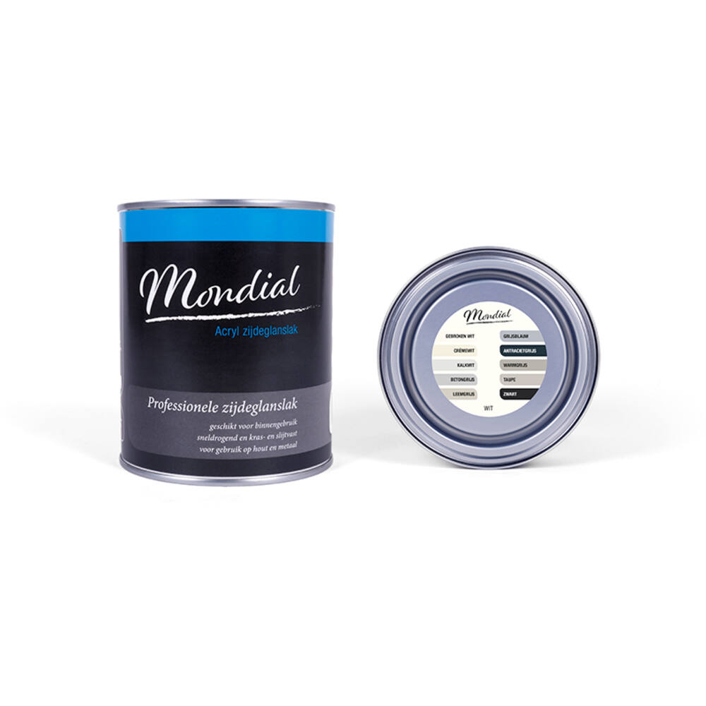 Mondial Zijdeglans RAL9016 Wit 750 ml