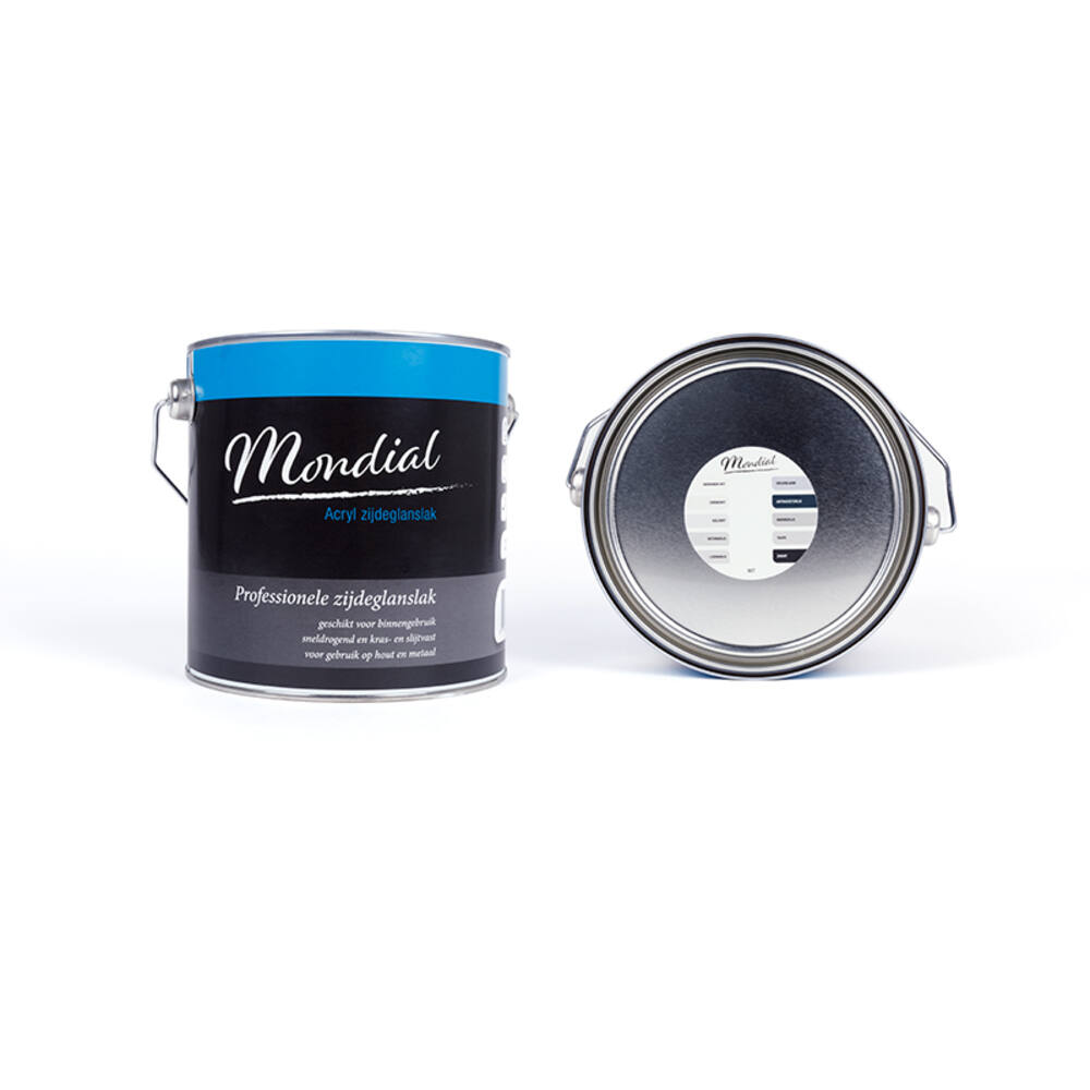 Mondial Zijdeglans RAL9016 Wit 2,5 L