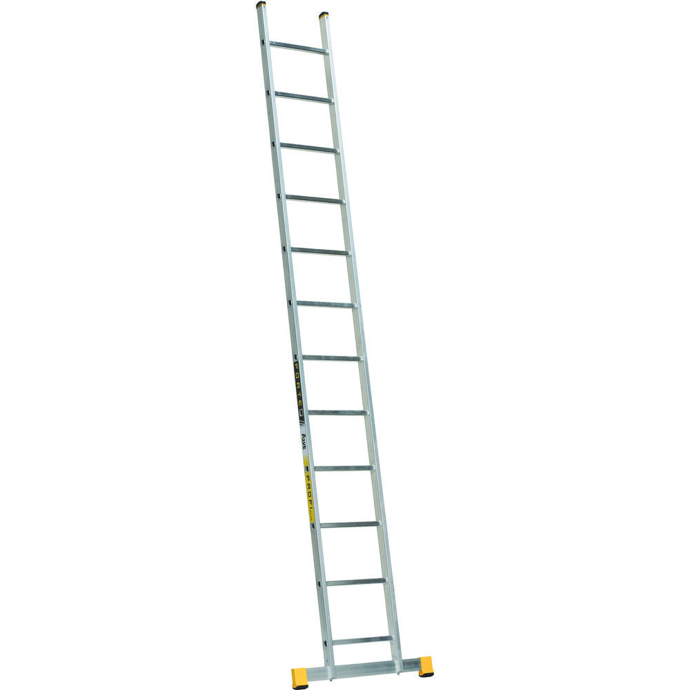 VEBA Aluminium Enkele Rechte Ladder/Ruimladder 1x16 (4,40M)