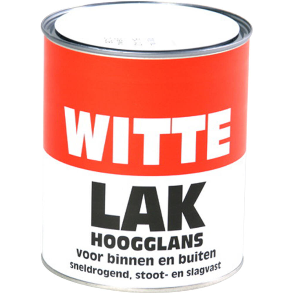 Hoogglans Lak Wit 750 ml
