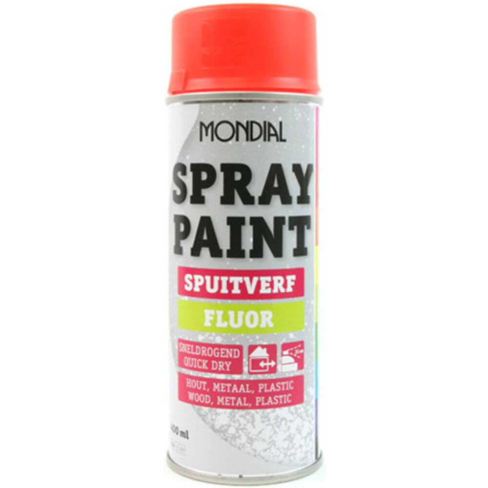 Mondial Spray Paint Fluor Orange 400 ml