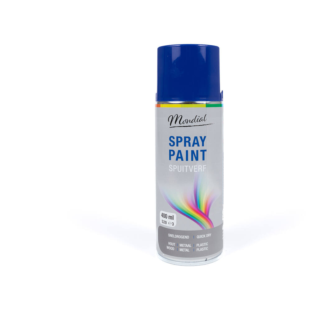 Mondial Spray Paint Ral 5002 Hoogglans Marijnblauw 400 ml